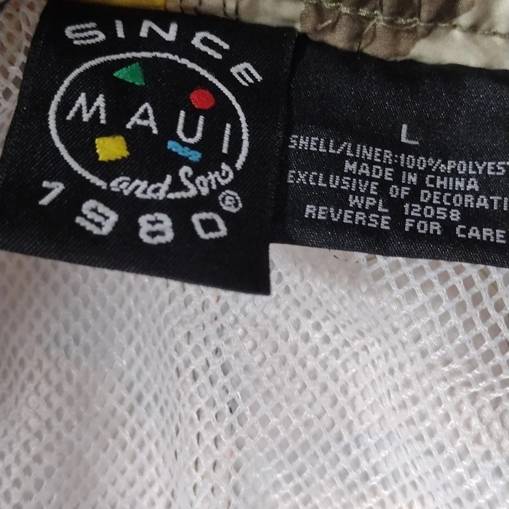 MAUI and Sons swim trunks L